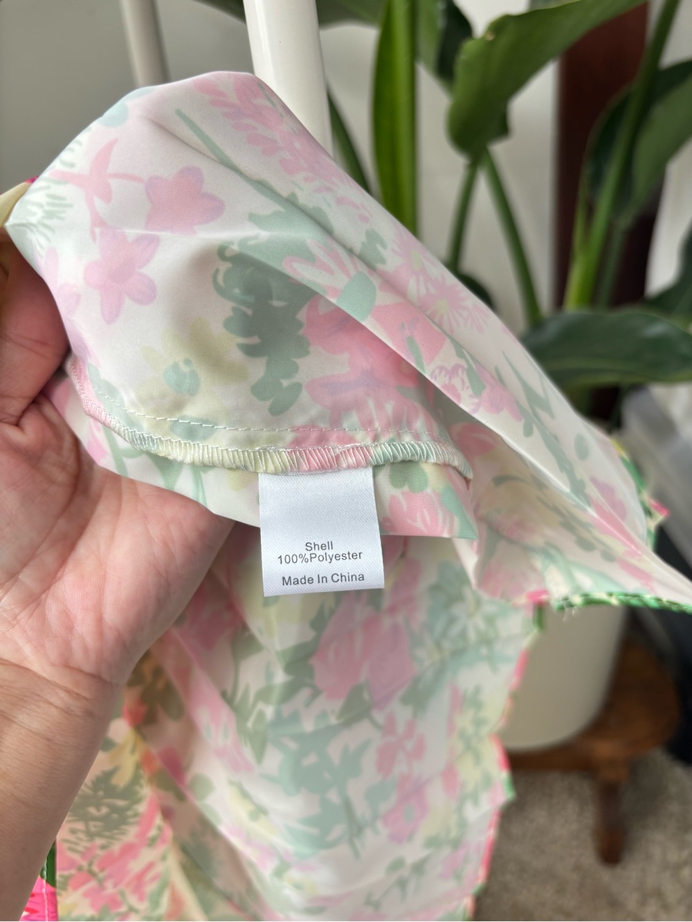 Tuckernuck Fiora Floral Pleat Fit And Flare Dress Womens Multicolor Large NWT M3 - Picture 6 of 8
